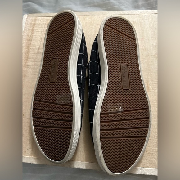 WOMEN’S SPENCO WINDOWPAYNE BLACK CANVAS IVORY COMFORT SPORT SNEAKERS SHOES 8.5 B - Picture 8 of 8